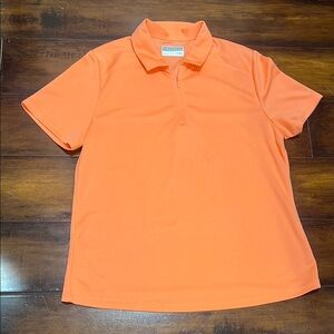 PGA Tour Airflux Vibrant Orange Polo